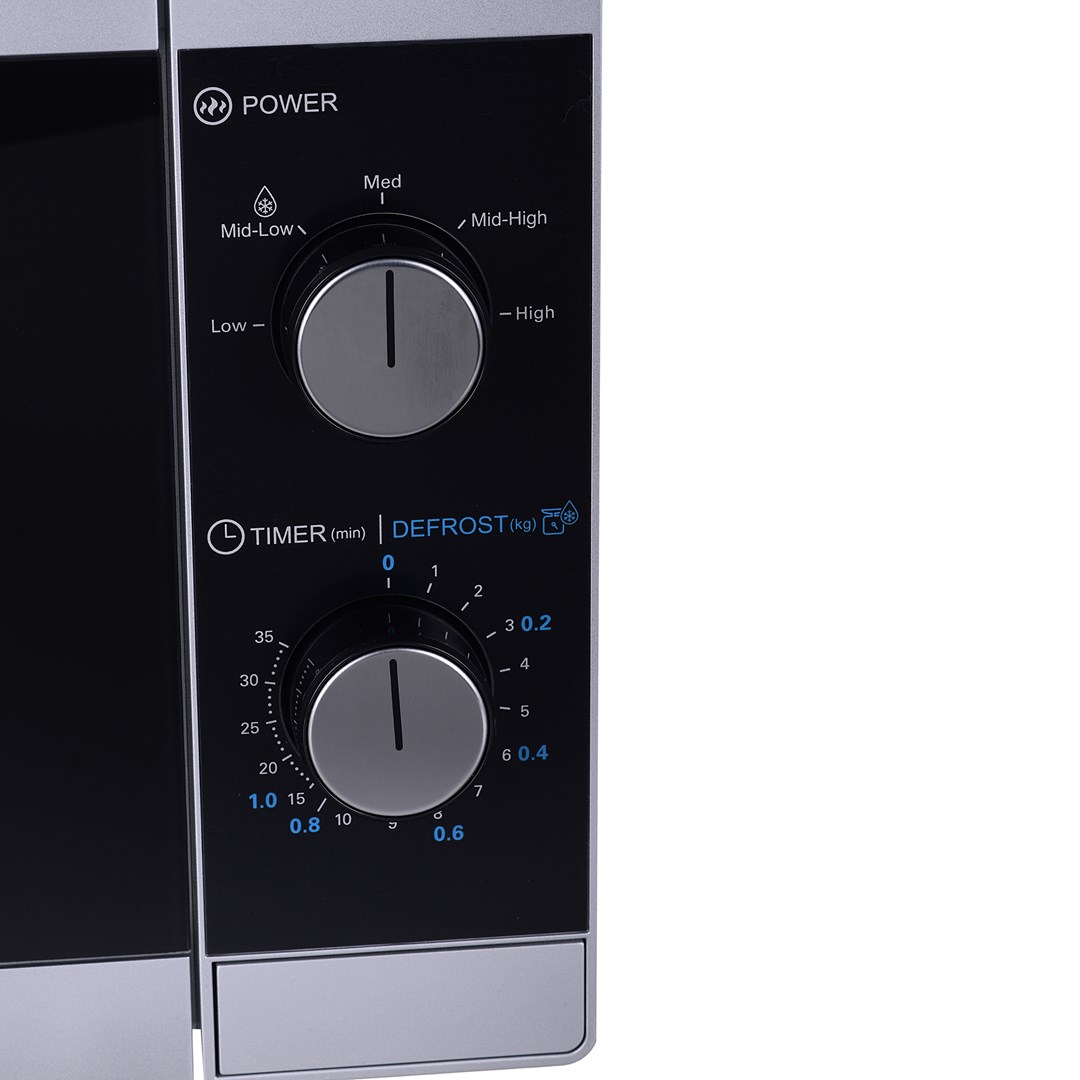 Mikrovalna pećnica SHARP Home Appliances YC-MS01E-S (samostojeća, 20 L, 800 W)-7