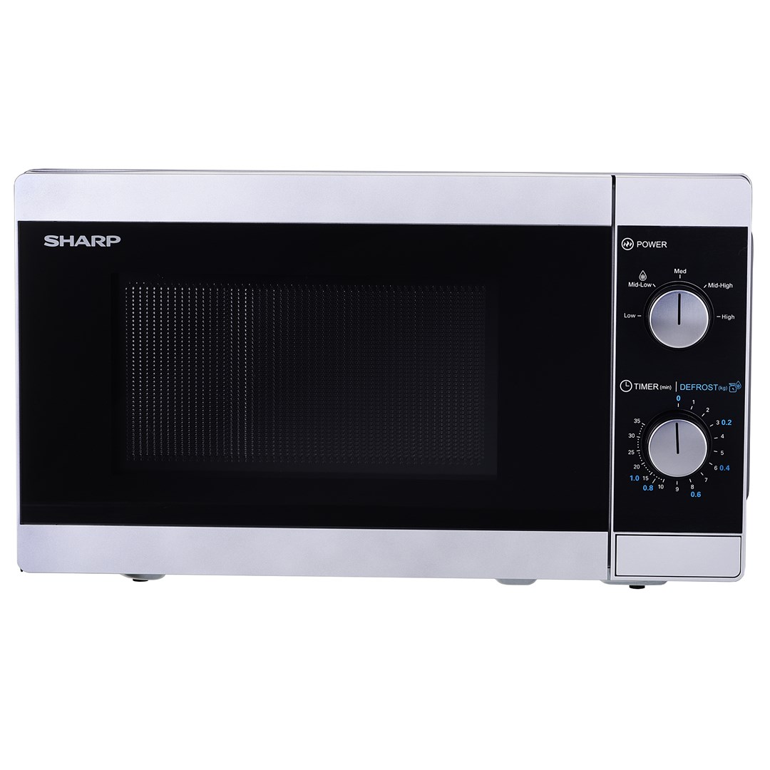 Mikrovalna pećnica SHARP Home Appliances YC-MS01E-S (samostojeća, 20 L, 800 W)-3