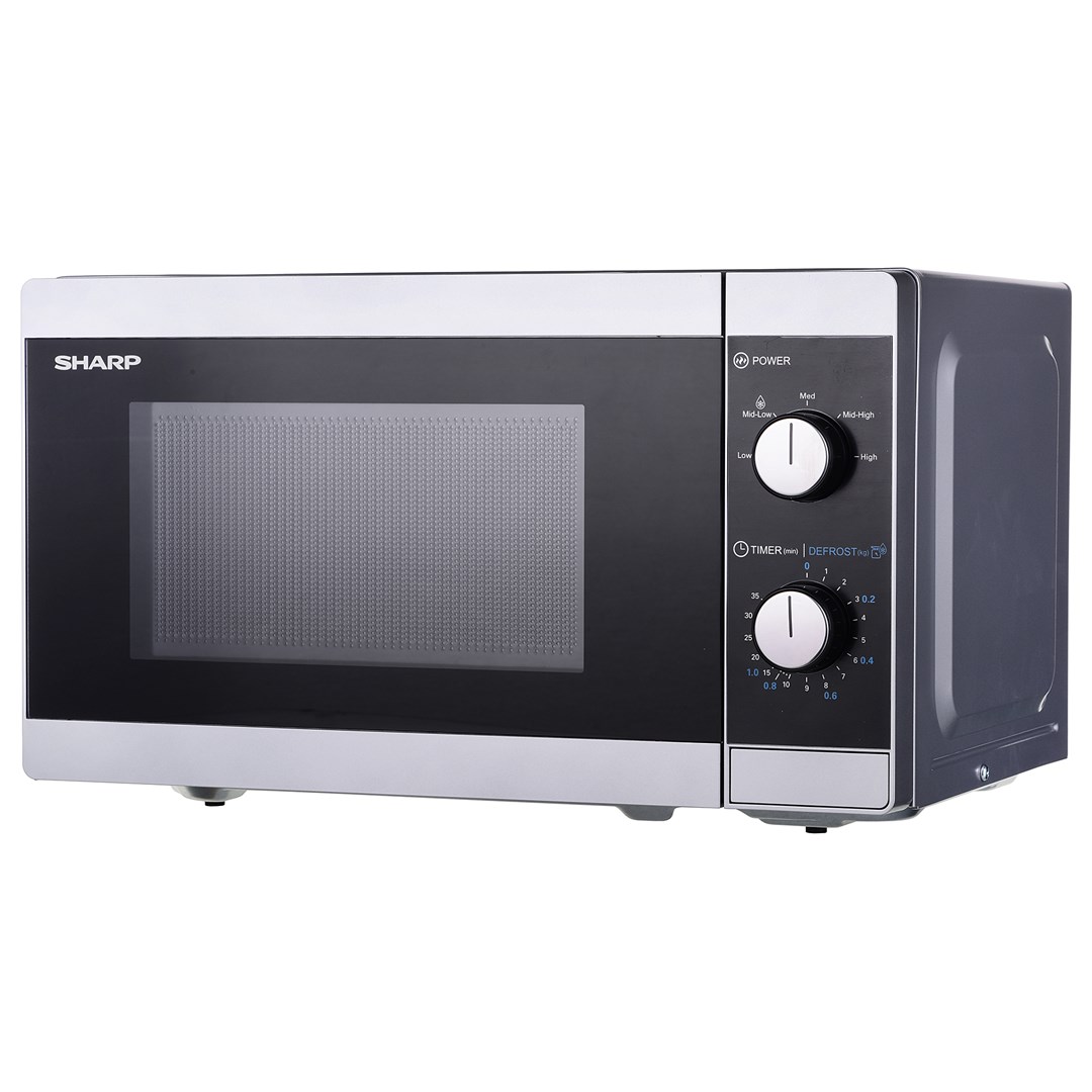 Mikrovalna pećnica SHARP Home Appliances YC-MS01E-S (samostojeća, 20 L, 800 W)