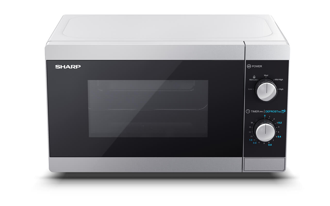 Mikrovalna pećnica SHARP Home Appliances YC-MS01E-S (samostojeća, 20 L, 800 W)-4