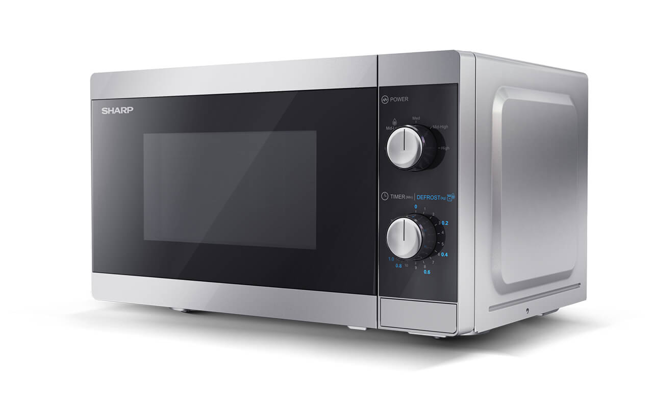 Mikrovalna pećnica SHARP Home Appliances YC-MS01E-S (samostojeća, 20 L, 800 W)-2