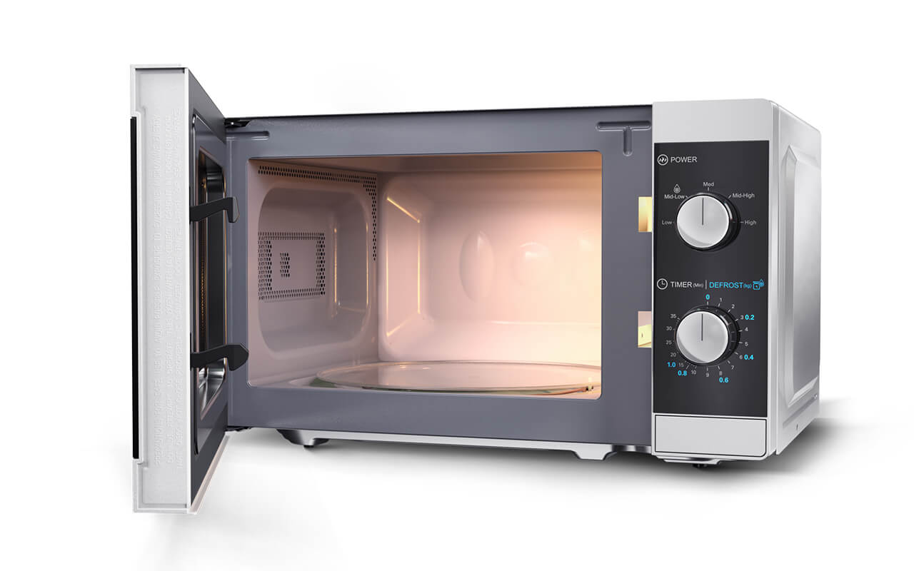 Mikrovalna pećnica SHARP Home Appliances YC-MS01E-S (samostojeća, 20 L, 800 W)-8