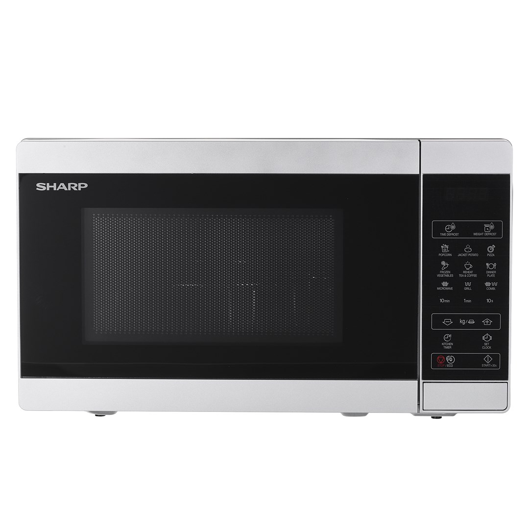 Sharp YC-MG02E-S microwave Countertop Combination microwave 20 L 800 W crna, Steel-3