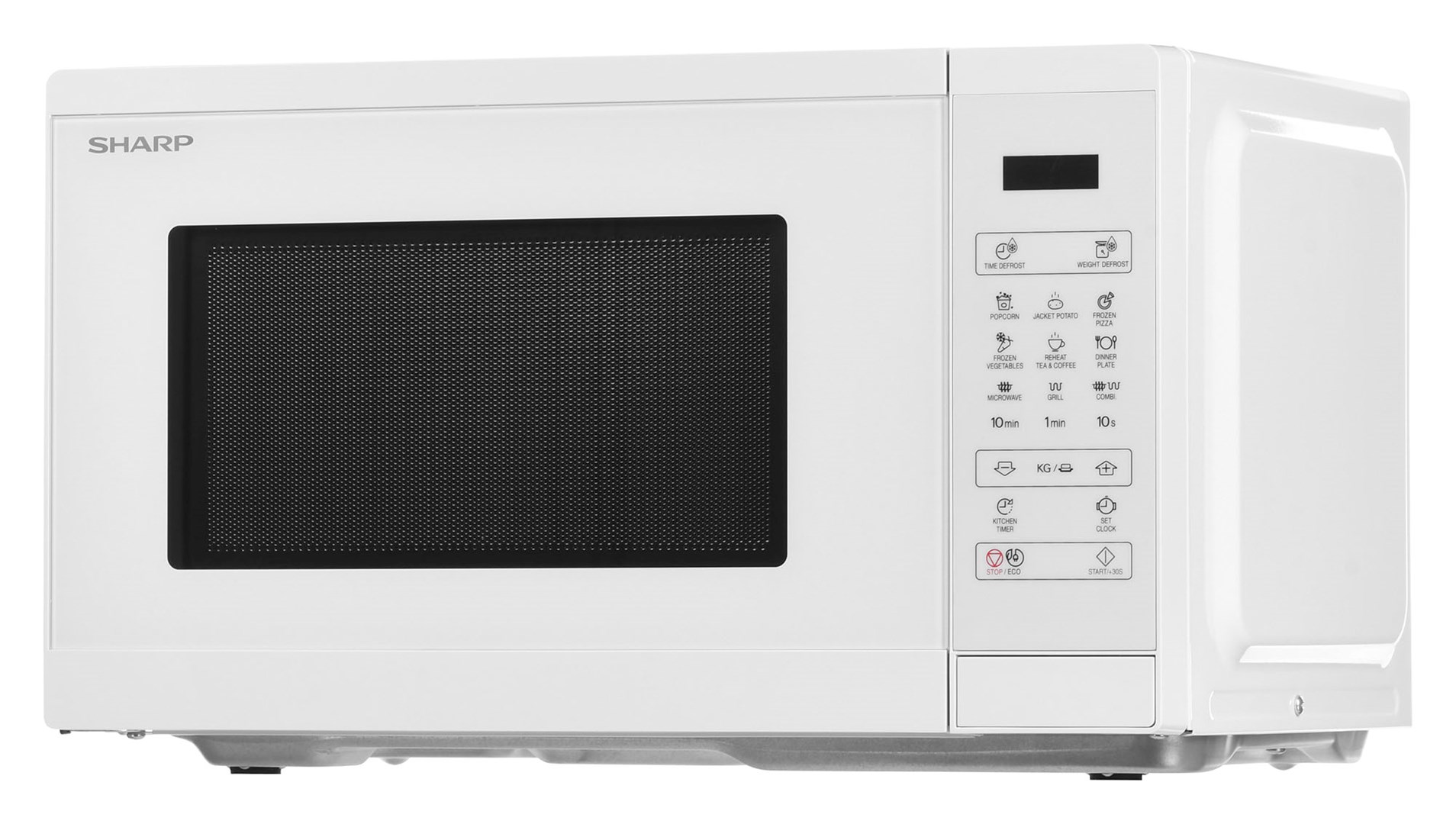 Mikrovalna pećnica SHARP YC-MG252AE-C (Grill funkcija, 25 L, 900 W, Bijela)-1