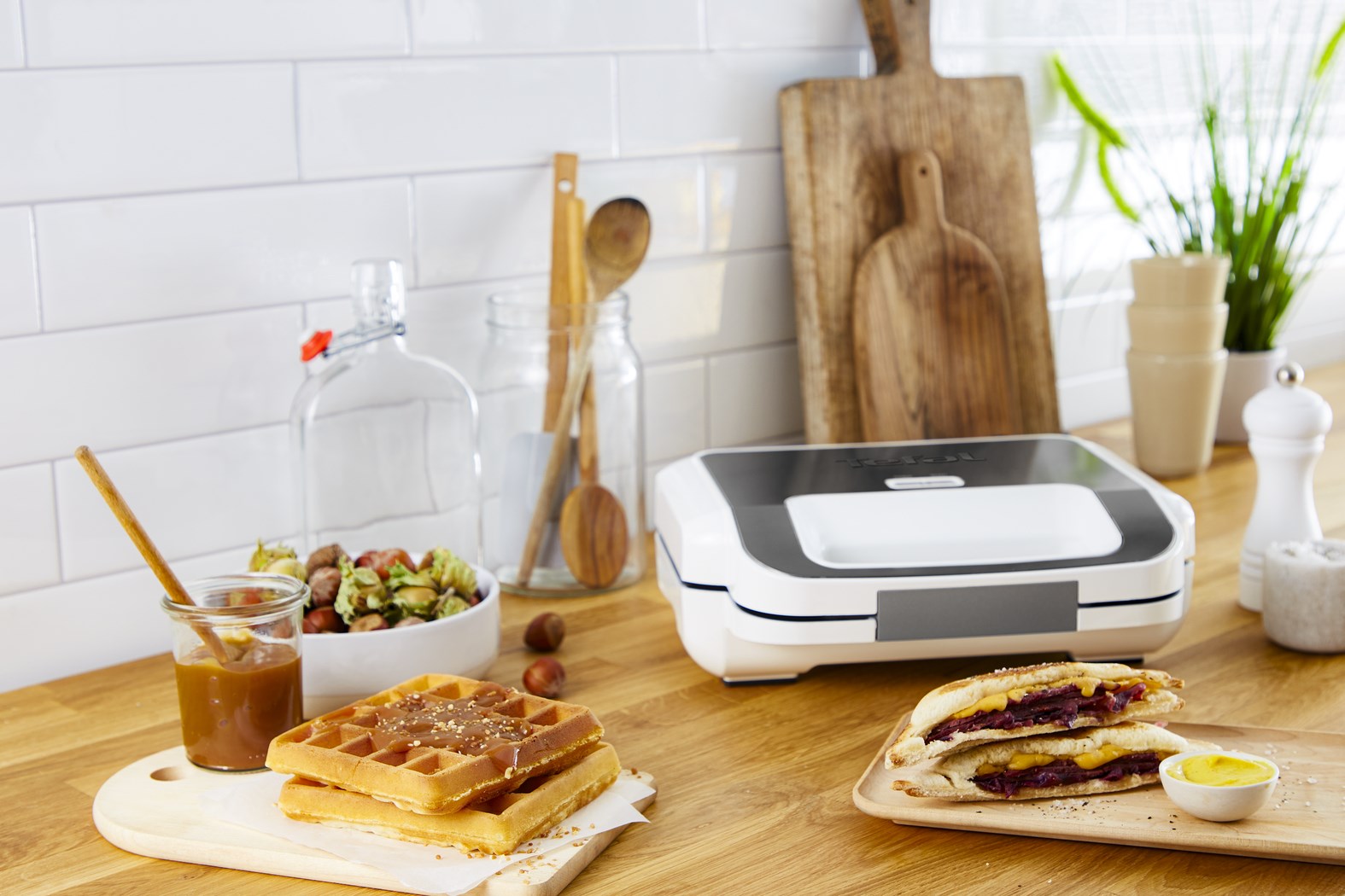 Aparat za sendviče i vafle TEFAL Snack XL SW7011 (850W)-7