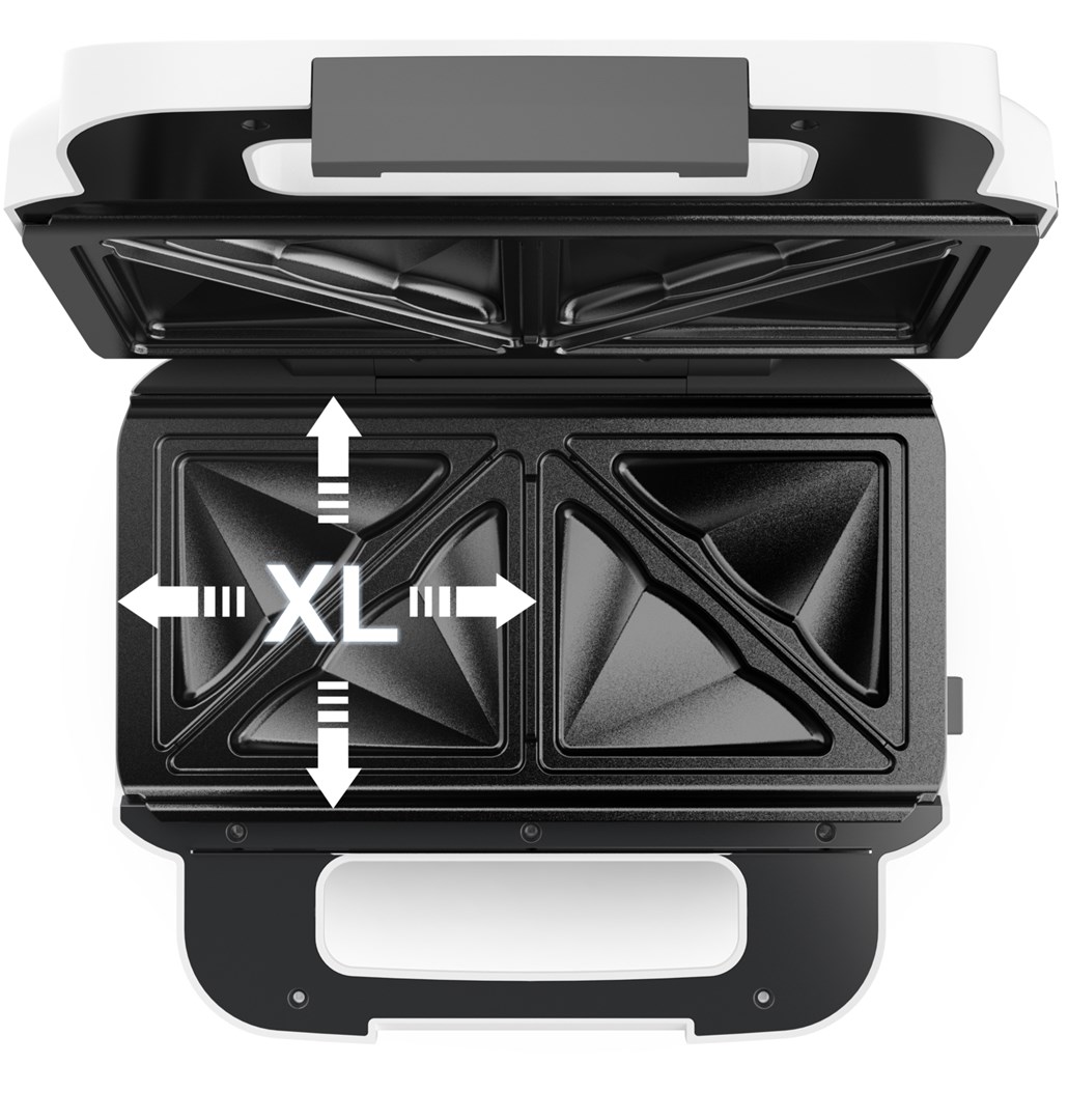 Aparat za sendviče i vafle TEFAL Snack XL SW7011 (850W)-2