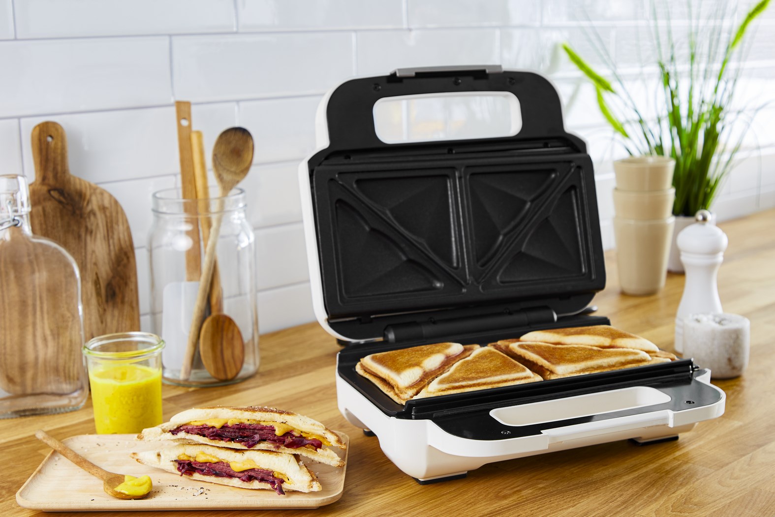 Aparat za sendviče i vafle TEFAL Snack XL SW7011 (850W)-6