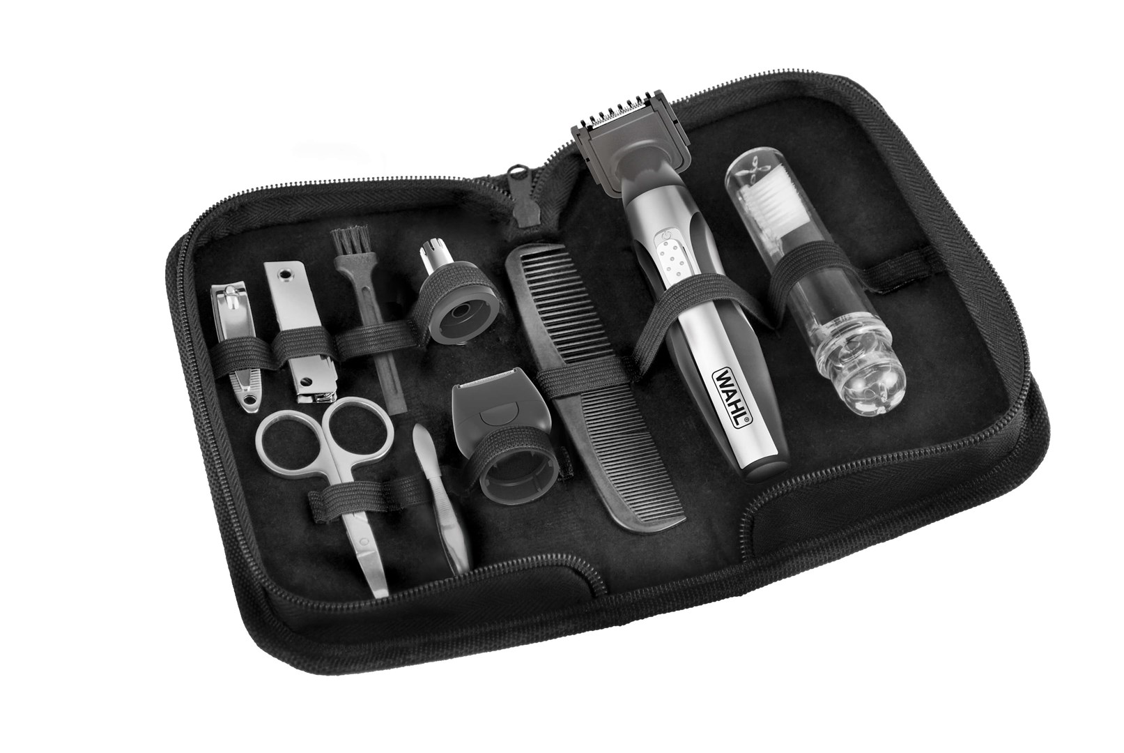 Putni trimer WAHL Travel Kit Deluxe (crni/inox)-3