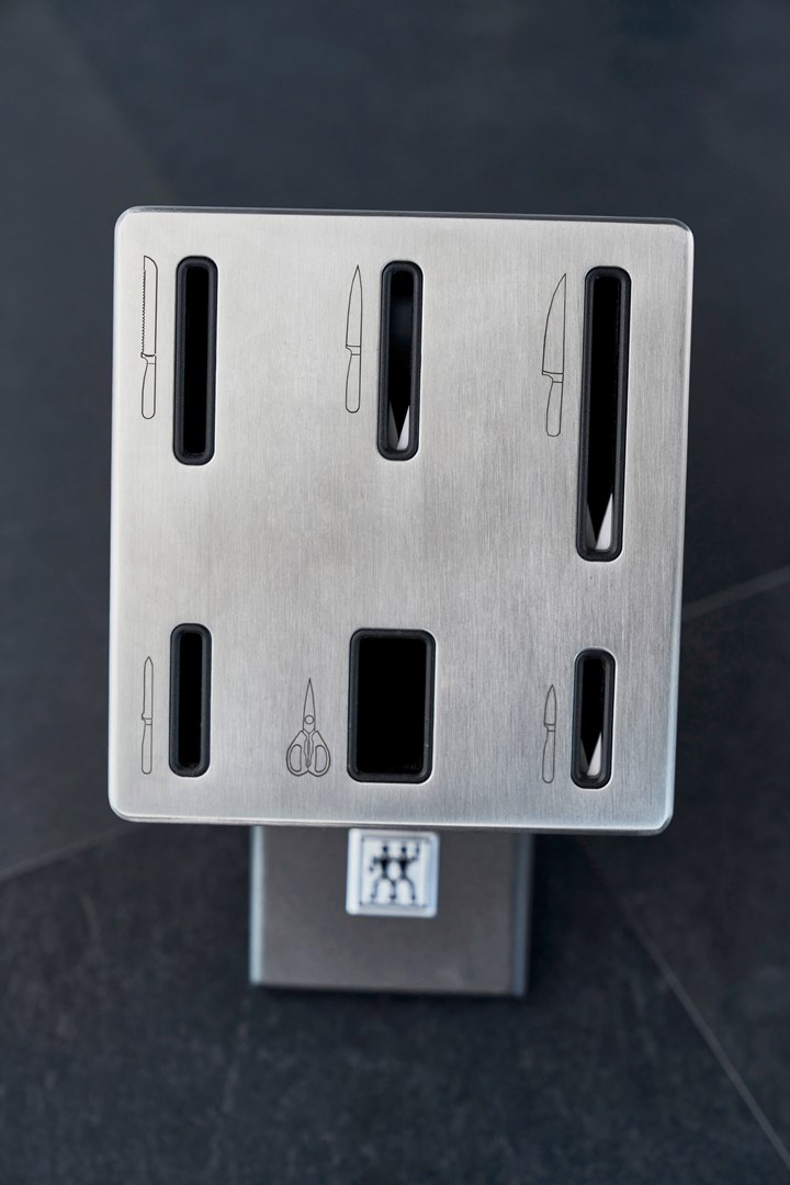 Set noža i pribora s blokom ZWILLING FOUR STAR (35148-507-0, 7 komada sivi)-11