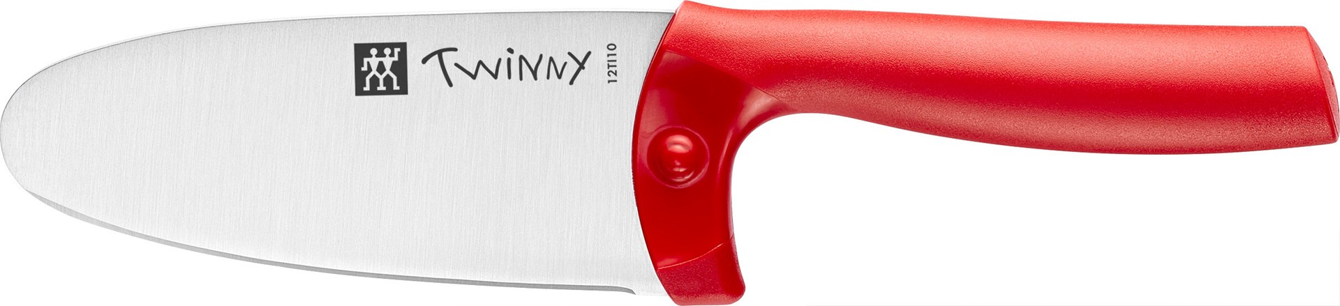 Nož za kuhara ZWILLING Twinny (36550-101-0, 10 cm, crveni, kuharske lekcije za djecu)-1