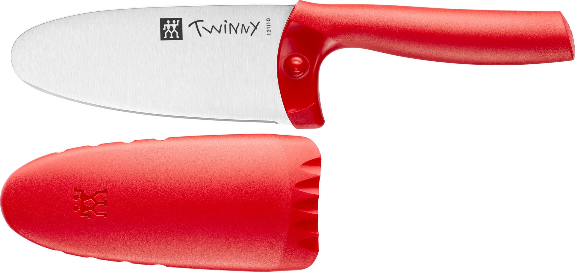 Nož za kuhara ZWILLING Twinny (36550-101-0, 10 cm, crveni, kuharske lekcije za djecu)-3