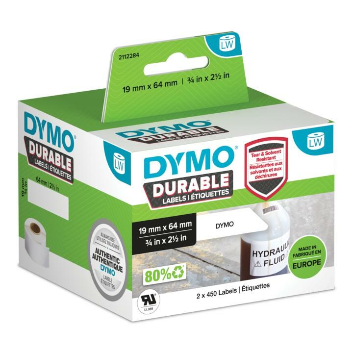 Izdržljive naljepnice DYMO LW (19 x 64 mm) 2112284-0