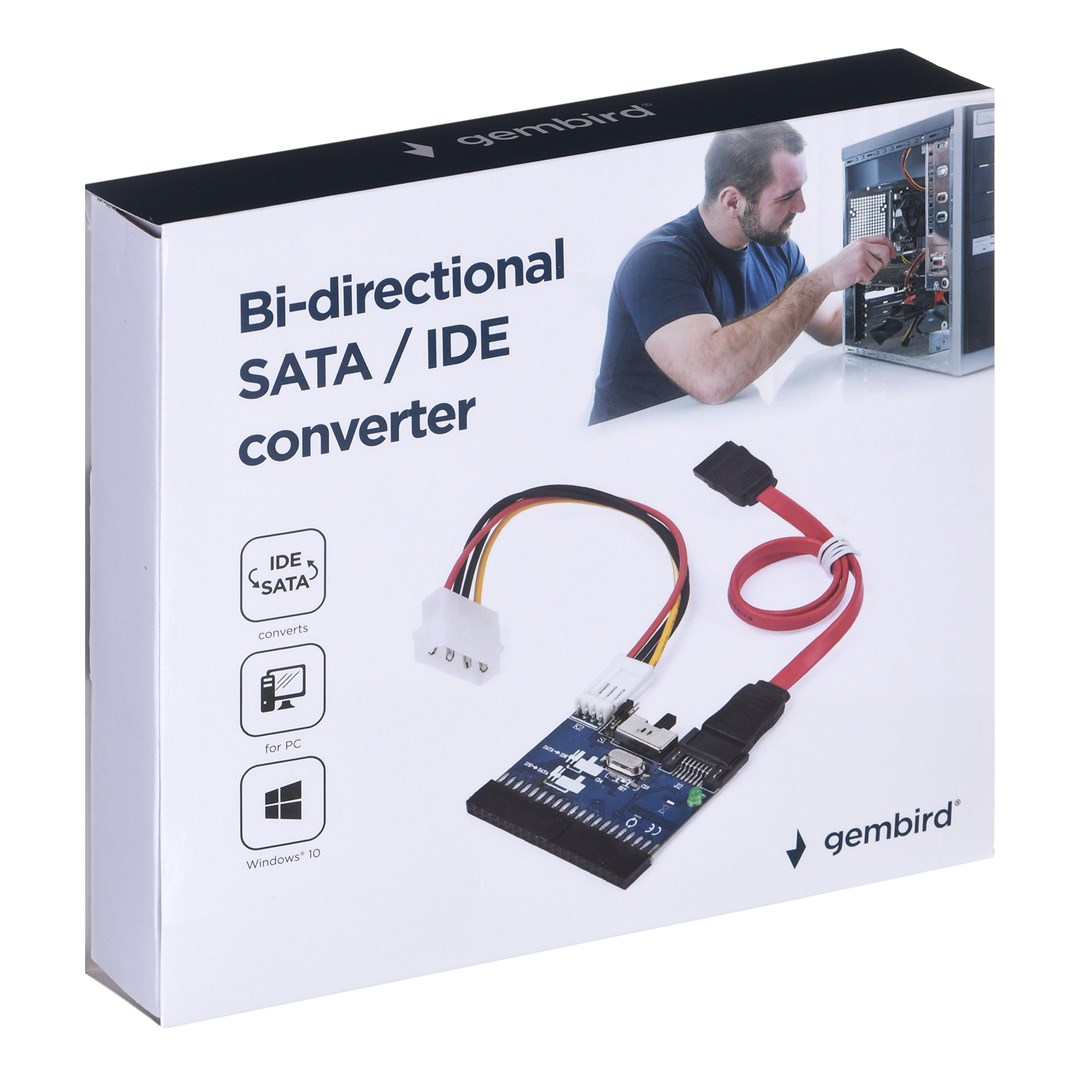Dvosmjerni SATA/IDE pretvarač GEMBIRD (sučelje/adapter, unutarnji)-3