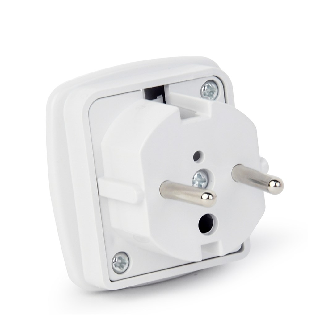 Adapter za utikač GEMBIRD A-AC-UKEU-001 (tip G (UK), tip F bijeli)-2