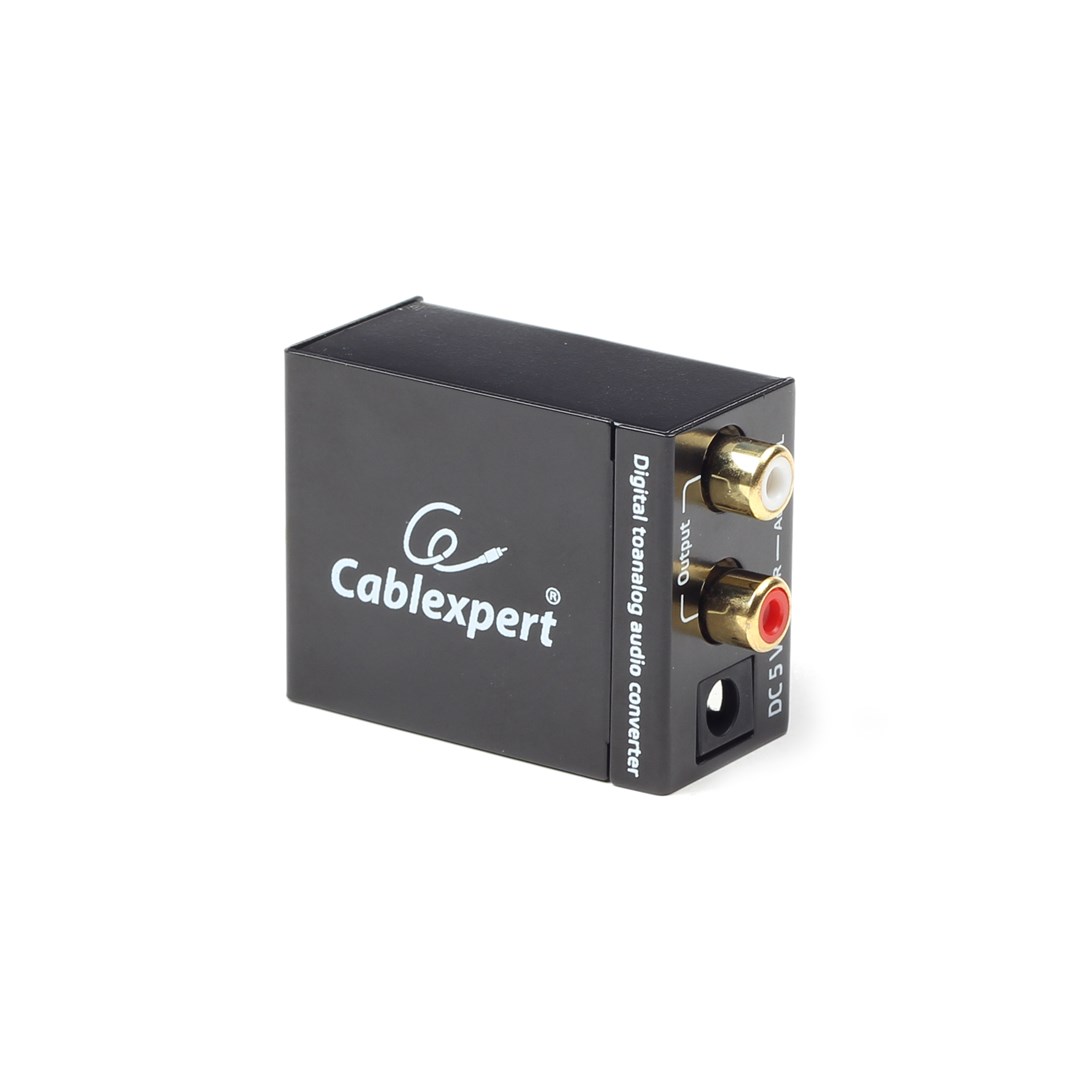 Audio konverter GEMBIRD DSC-OPT-RCA-001 crni-2