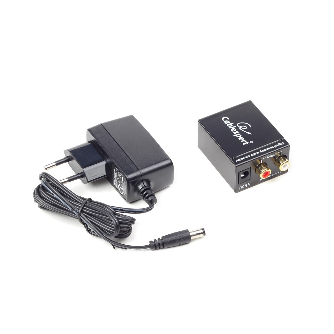 Audio konverter GEMBIRD DSC-OPT-RCA-001 crni-5
