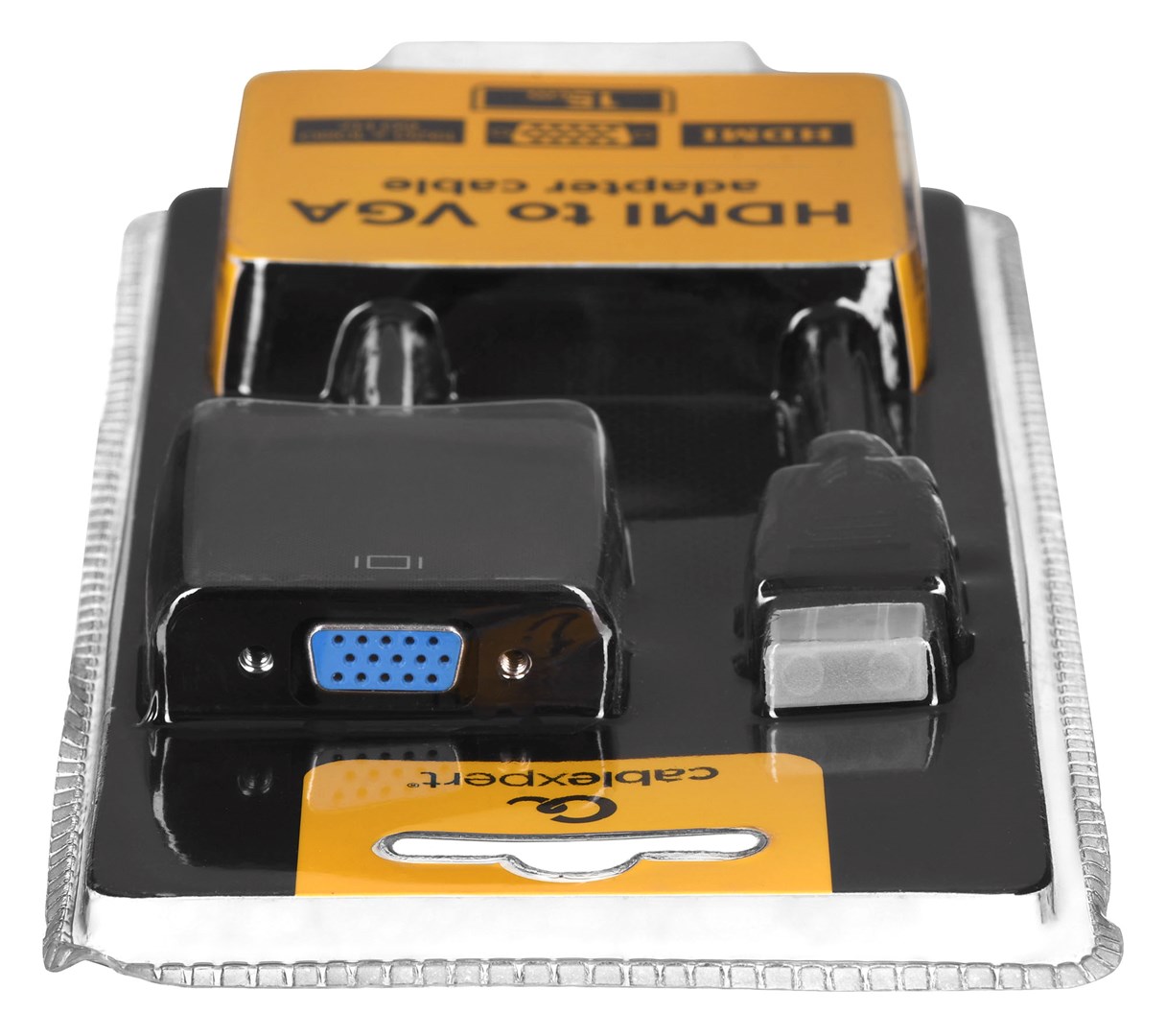 Video adapter kabel GEMBIRD A-HDMI-VGA-04 (0.15 m, VGA (D-Sub), HDMI Type A (Standard)) (crni)-4