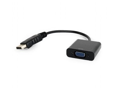 Video adapter kabel GEMBIRD A-DPM-VGAF-02 (0.15 m, VGA (D-Sub), DisplayPort) (crni)-0
