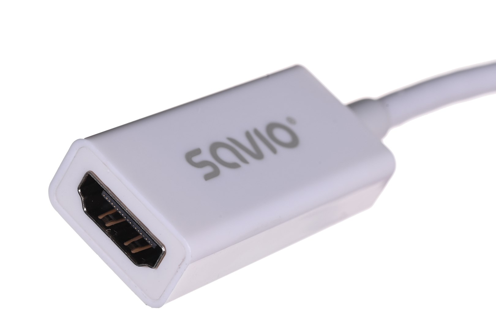 Savio CL-57 Adapter za video kabel 0,2 M Mini DisplayPort HDMI Tip A (Standardno) bijelo-2