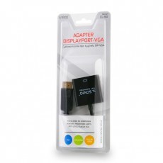 Adapter za video kabel SAVIO CL-90 DisplayPort VGA (0,2 m) crni-2