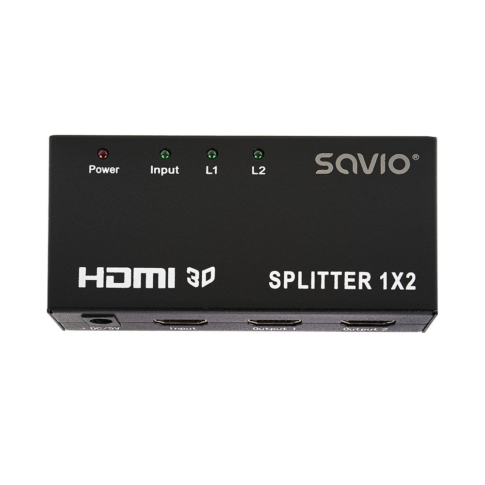 Video splitter Savio CL-42 HDMI 2x HDMI-0