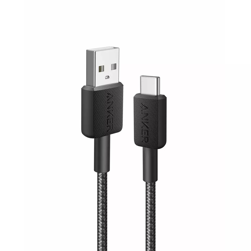 Kabel Anker 322 USB-A do USB-C 1.8m czarny-0