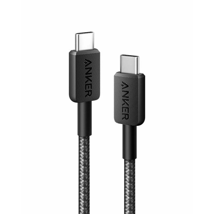 Kabel Anker 322 USB-C do USB-C 0.9m crni-0