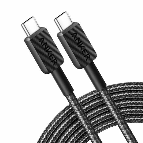 Kabel Anker 322 USB-C do USB-C 0.9m crni-2