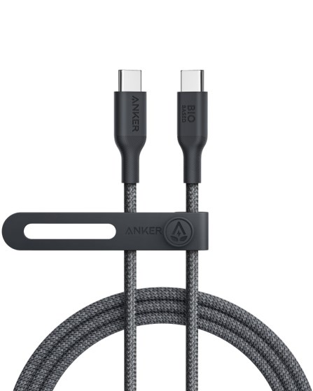 Kabel ANKER 544 Bio-Nylon USB-C na USB-C (1.8m, 140w, crni)-0