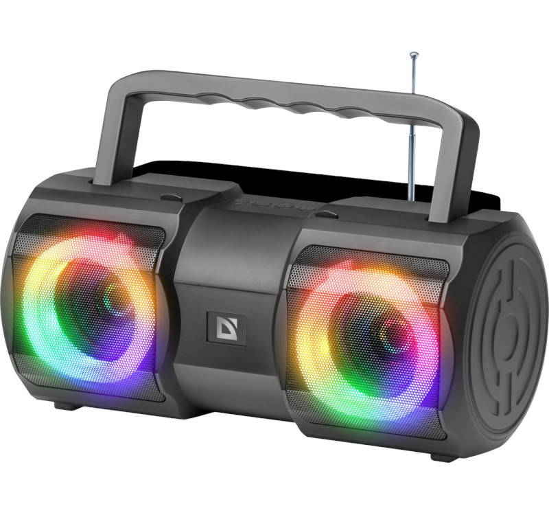 Zvučnik DEFENDER BEATBOX 20 (bežični, 20 W, svjetlo/BT/mikrofon/FM/USB/TF)-0