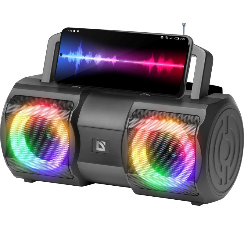 Zvučnik DEFENDER BEATBOX 20 (bežični, 20 W, svjetlo/BT/mikrofon/FM/USB/TF)-1