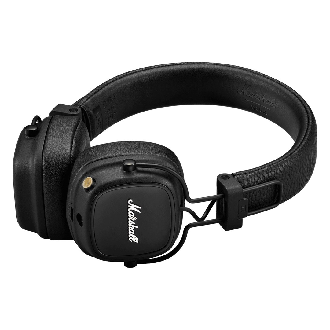 Marshall Major IV Bluetooth Headphones, Black-0