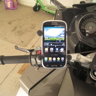 Set za montažu mobitela na upravljač RAM Mounts X-Grip (s U-vijkom)-5