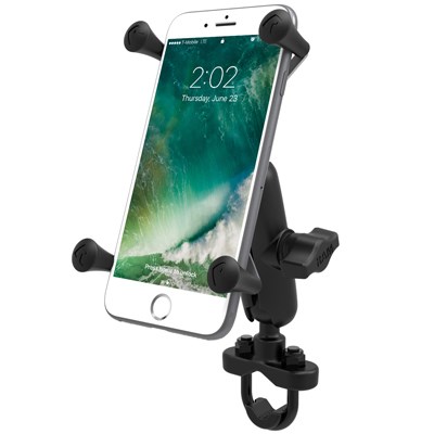 Set za montažu velikog mobitela na upravljač RAM Mounts X-Grip (s U-vijkom)-0