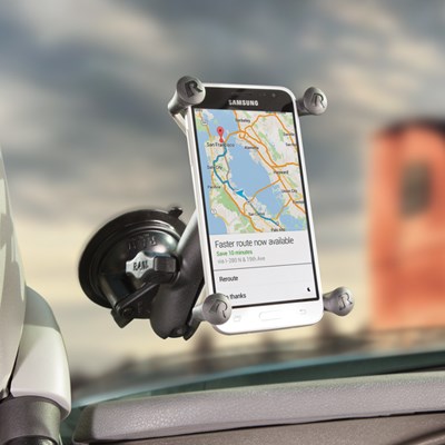 Set za montažu velikog mobitela na vakuumsku bazu s zakretanjem RAM Mounts X-Grip-0