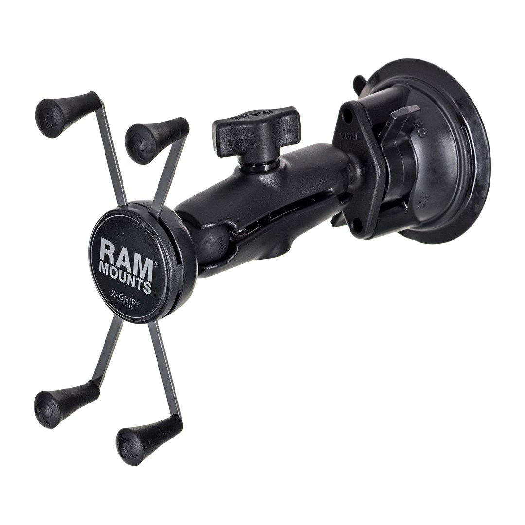 Set za montažu velikog mobitela na vakuumsku bazu s zakretanjem RAM Mounts X-Grip-2