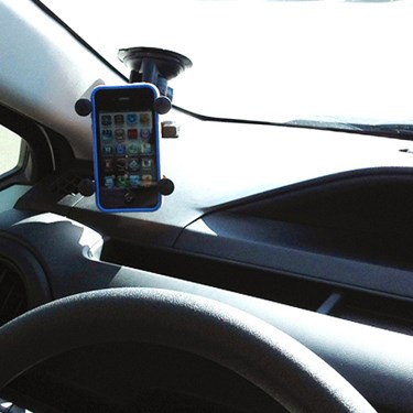 Set za montažu mobitela na vakuumsku bazu s zakretanjem RAM Mounts X-Grip-0