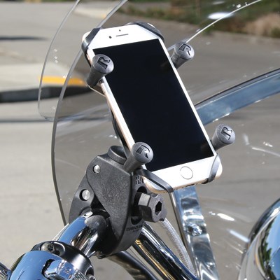 Set za montažu mobitela na niskoprofilnu stezaljku RAM Mounts X-Grip (s Tough-Claw bazom)-4