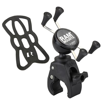 Set za montažu mobitela na niskoprofilnu stezaljku RAM Mounts X-Grip (s Tough-Claw bazom)-1