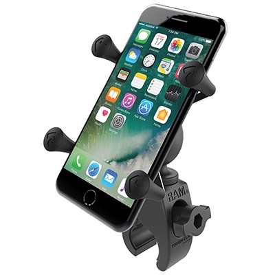 Set za montažu mobitela na niskoprofilnu stezaljku RAM Mounts X-Grip (s Tough-Claw bazom)-0