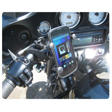 Set za montažu mobitela na niskoprofilnu stezaljku RAM Mounts X-Grip (s Tough-Claw bazom)-7