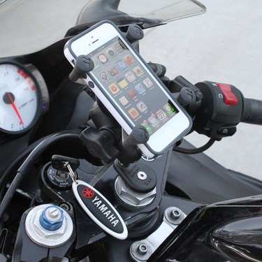 Držač za mobitel s osnovom za vilicu motora RAM Mounts X-Grip-2