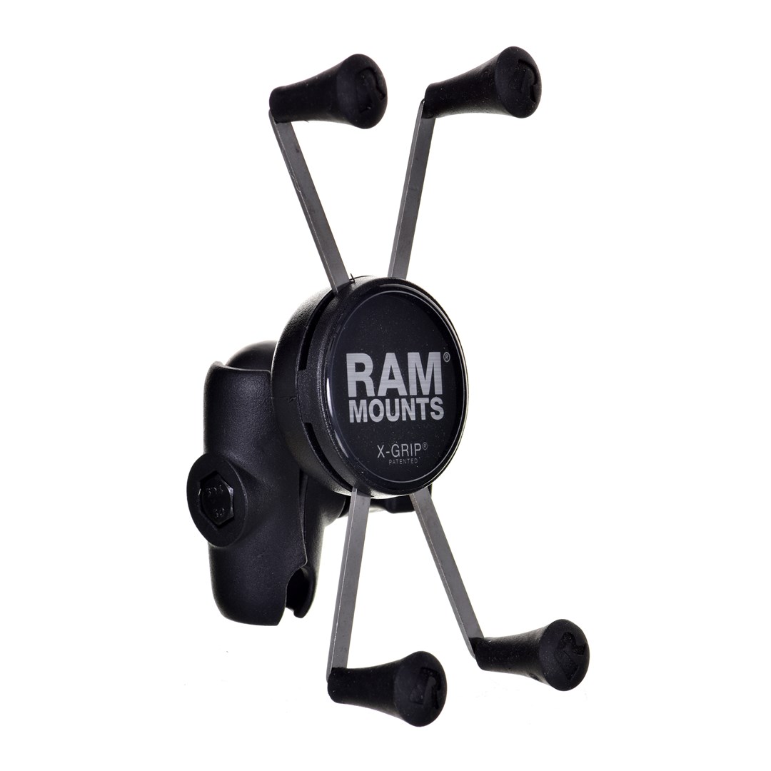 Set za montažu velikog mobitela na vilicu motora RAM Mounts X-Grip-2