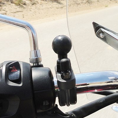 Osnova U-vijka za upravljač na šinama RAM Mounts (za šine 0.5" do 1.25" u promjeru)-2