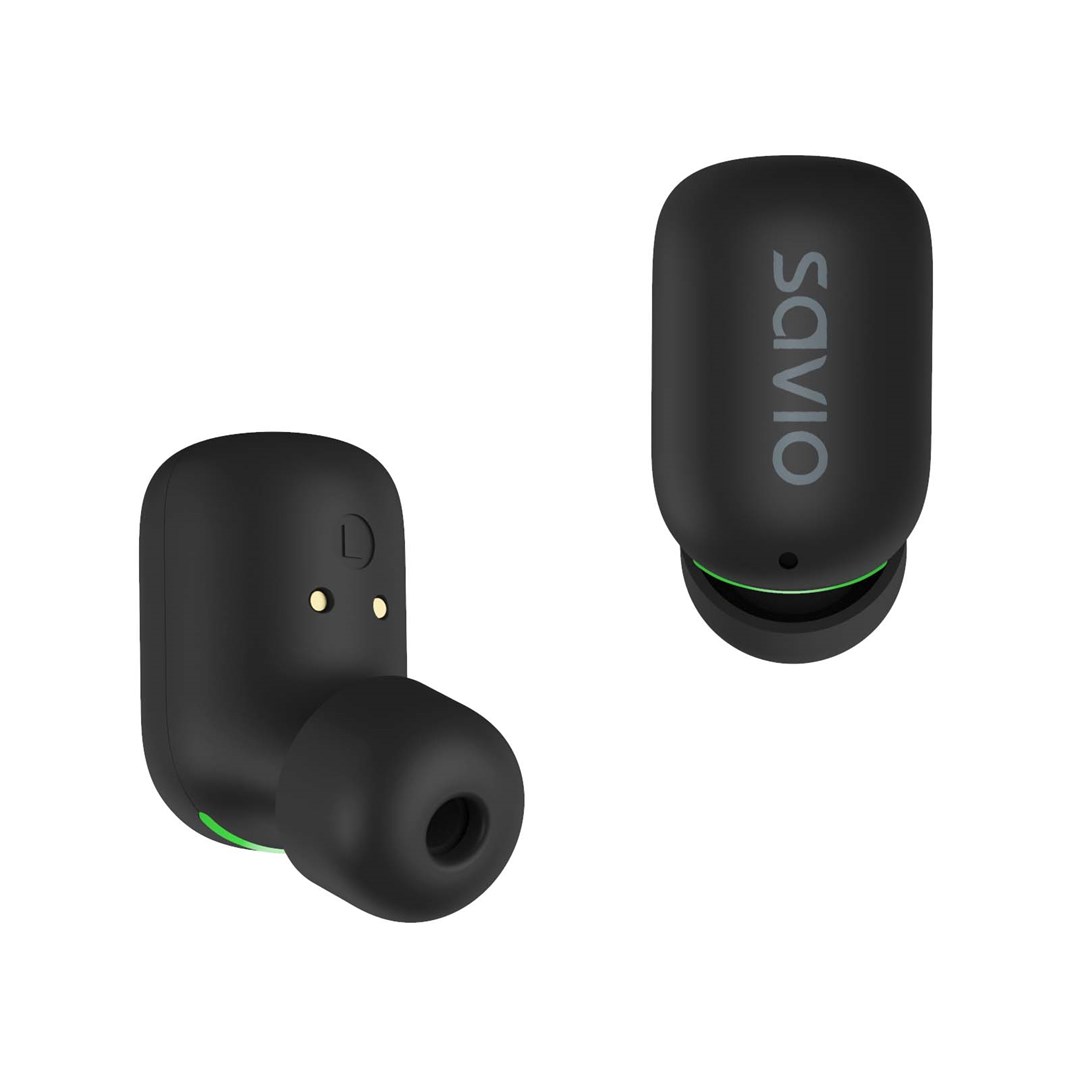 Slušalice SAVIO TWS-09 IPX5 bežične in-ear crne boje-3