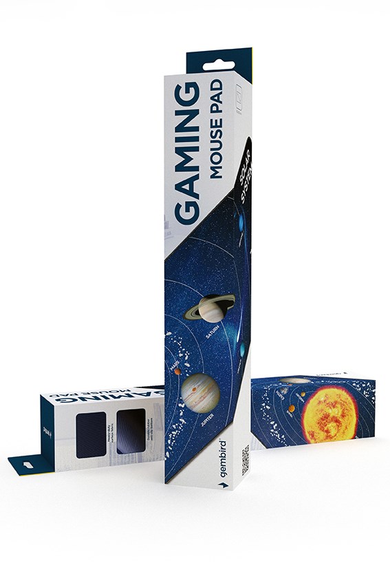Podloga za miš GEMBIRD MP-SOLARSYSTEM-XL-01 (350 x 900 mm)-2
