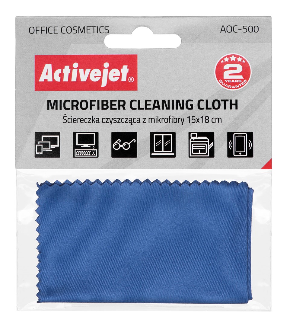 Mikrofiberska krpa za čišćenje ACTIVEJET AOC-500 (15 x 18 cm)-2