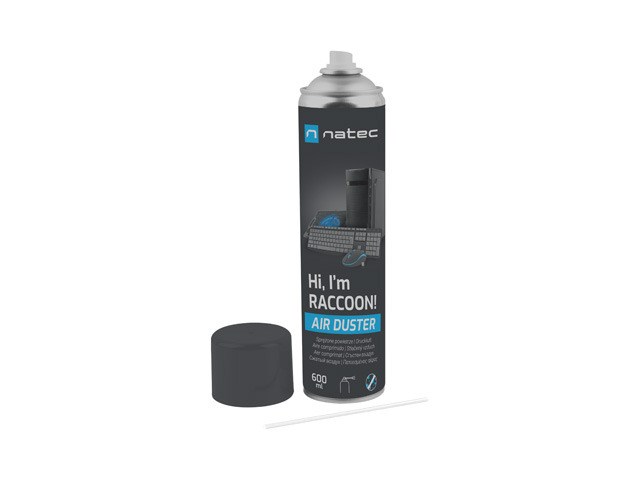 Komprimirani zrak u spreju NATEC Raccoon (600 ml)-2