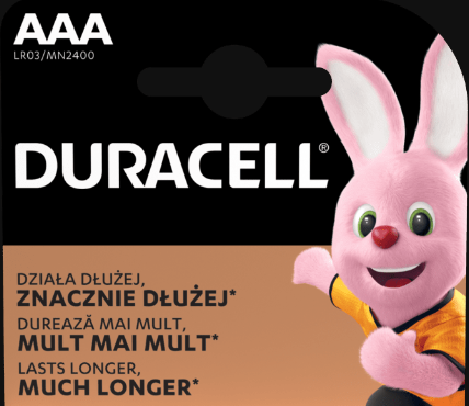Baterija Duracell AAA LR03 4x4 alkalna-1