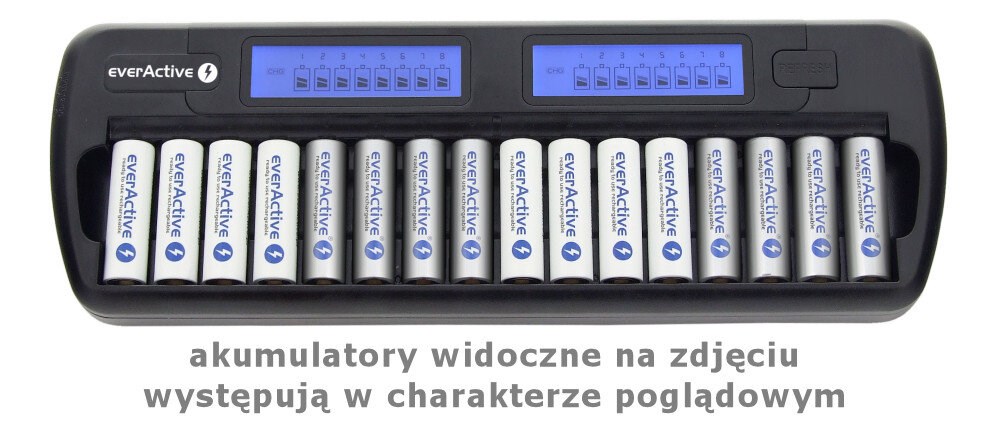 Punjač everActive NC-1600-3
